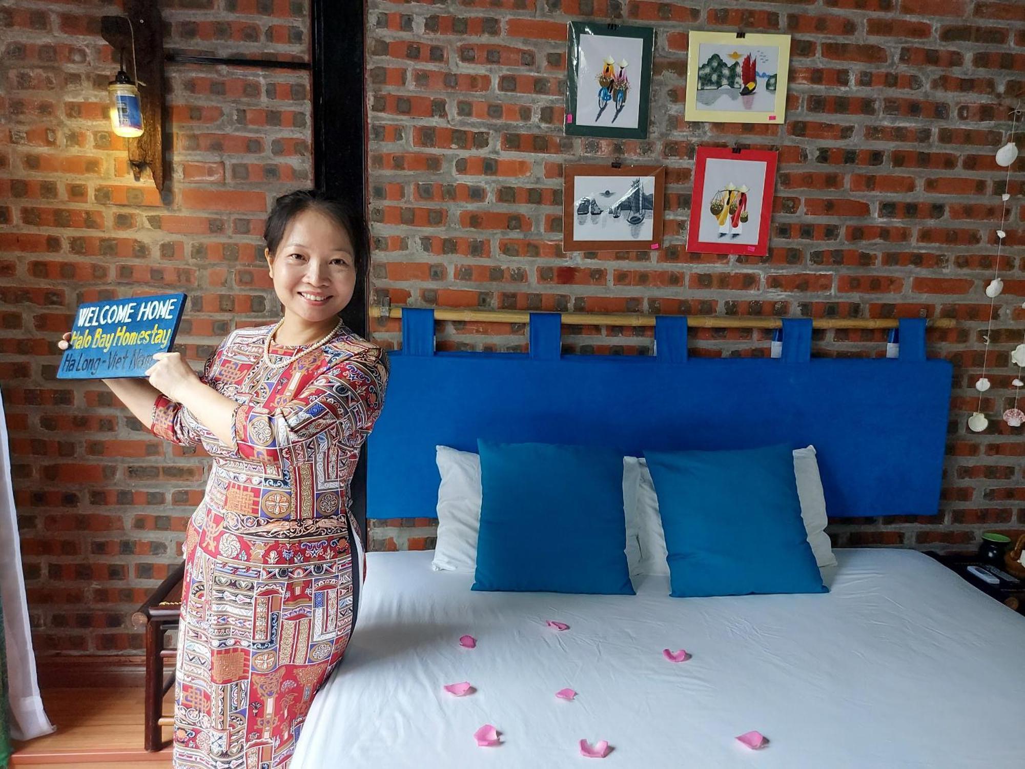 Halo Bay Homestay ها لونغ الغرفة الصورة